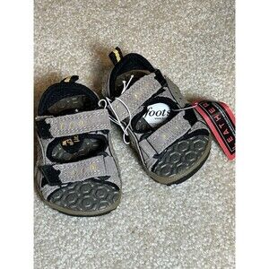 NWT Smart Step Baby Sandals Brown Leather 2W